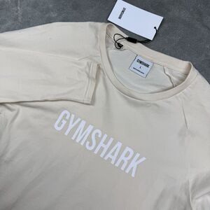 Gymshark Shirt Women L Black Long Sleeve Crew Neck Spell Out Pullover Apollo